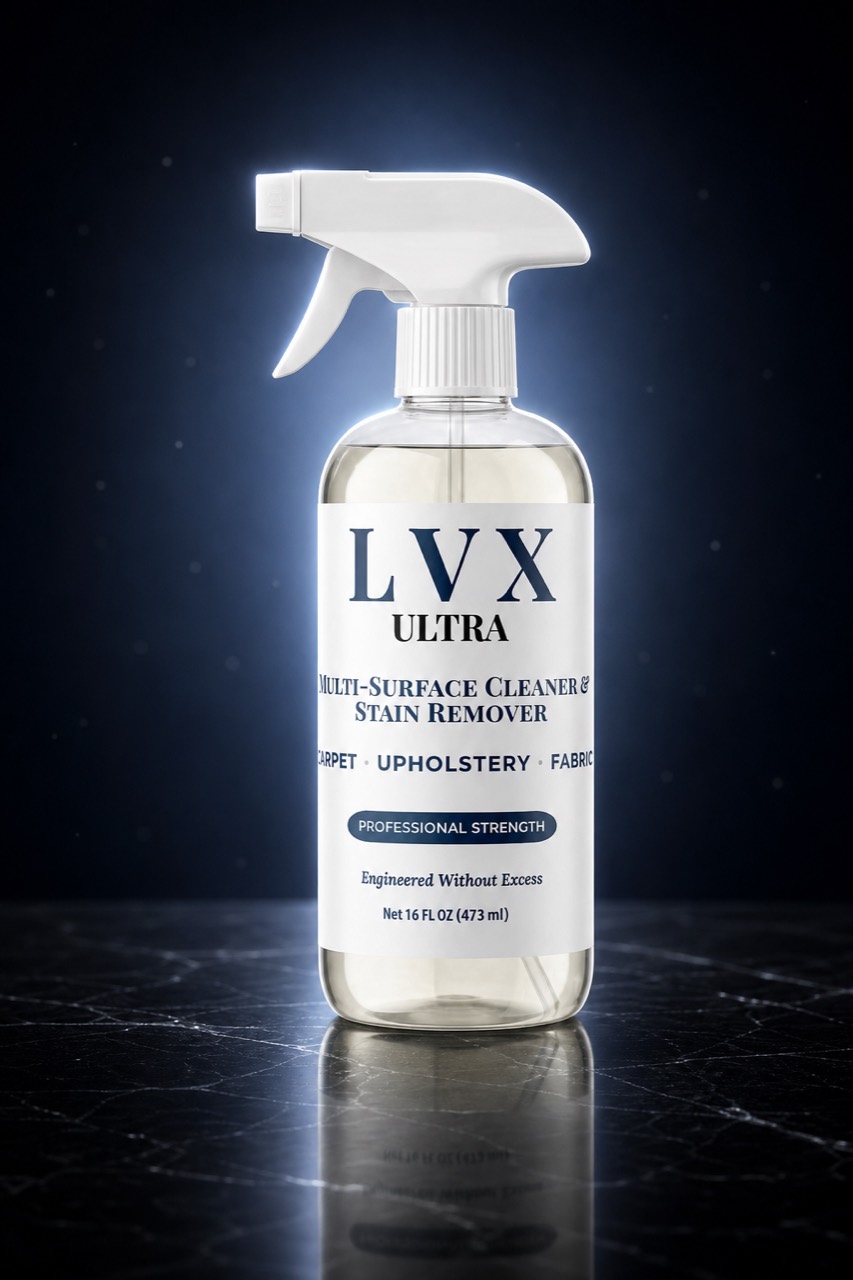 L·V·X Ultra Multi-Surface Cleaner and Stain Remover spray bottle