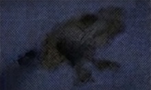 Grease stain before using L·V·X