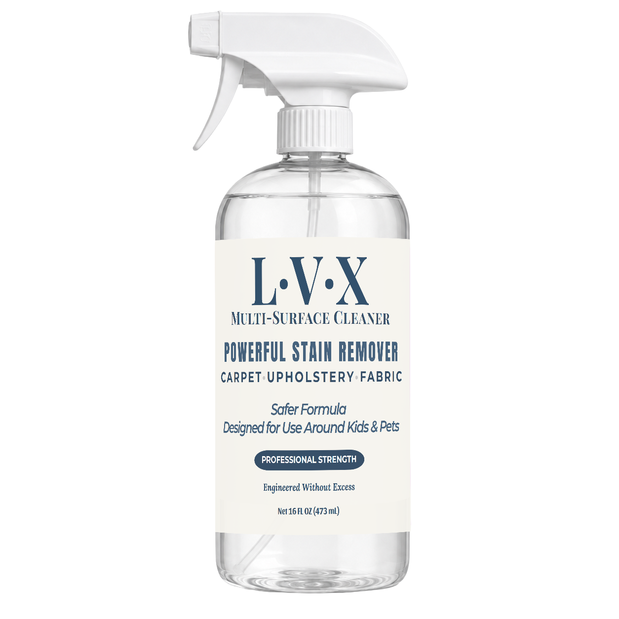 L·V·X stain remover bottle